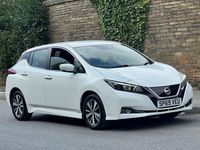 Used Nissan Leaf Acenta 110 kW (150 HP) 2019 White Hatchback