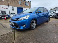 Used Toyota Verso 110 HP (80 kW) 2014 Blue MPV