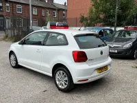 Used VW Polo SE 90 HP (66 kW) 2014 White Hatchback