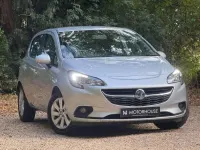 Used Vauxhall Corsa Design Edition 75 HP (55 kW) 2017 Silver Hatchback
