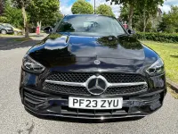 Used Mercedes C220 AMG line 2023 Black Sedan