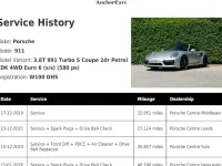 Used Porsche 911 Turbo 581 HP (427 kW) 2017 Silver Coupe