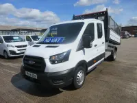 Used Ford Transit 130 HP (95 kW) 2024 White Cabriolet