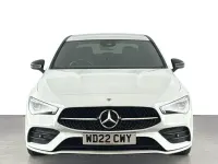 Used Mercedes CLA180 AMG line 136 HP (100 kW) 2022 White Coupe