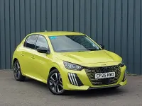 Used Peugeot 208 Allure 101 HP (74 kW) 2025 Yellow Hatchback