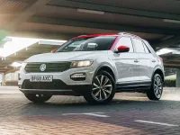 Used VW T-Roc Design 115 HP (84 kW) 2018 White SUV