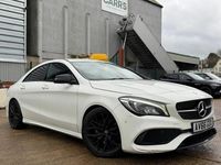 Used Mercedes CLA220 AMG line 177 HP (130 kW) 2016 White Sedan