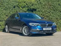 Used BMW 530 Comfort Edition 252 HP (185 kW) 2018 Blue Sedan