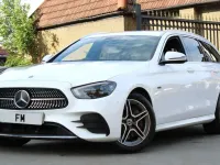 Used Mercedes E300 AMG line 2021 White Estate