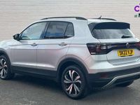 Used VW T-Cross Black Edition 110 HP (80 kW) 2022 Silver SUV