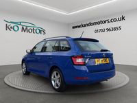Used Skoda Fabia SE L 110 HP (80 kW) 2019 Blue Hatchback