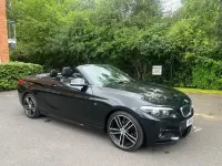 Used BMW 218 M Sport 147 HP (108 kW) 2018 Black Cabriolet