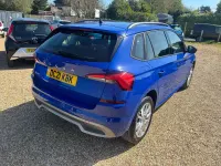 Used Skoda Kamiq SE 110 HP (80 kW) 2021 Blue SUV