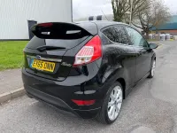 Used Ford Fiesta Titanium X 75 HP (55 kW) 2015 Black Hatchback
