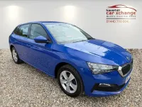 Used Skoda Scala SE 115 HP (84 kW) 2020 Blue Hatchback