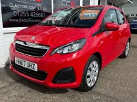 Used Peugeot 108 Active 68 HP (50 kW) 2018 Red Hatchback