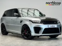 Used Land Rover Range Rover Sport SVR 575 HP (422 kW) 2018 Silver SUV
