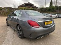 Used Mercedes C300e AMG Line Premium 2018 Grey Sedan