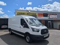 Used Ford Transit 130 HP (95 kW) 2018 White Van