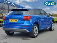 Used Audi Q2 S-Line 150 HP (110 kW) 2017 Blue SUV