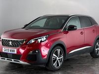 Used Peugeot 3008 GT-line 131 HP (96 kW) 2019 Red Estate