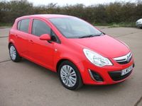 Used Vauxhall Corsa 83 HP (61 kW) 2013 Red Hatchback
