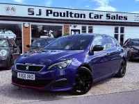 Used Peugeot 308 GTi by Peugeot Sport 250 HP (183 kW) 2016 Blue Hatchback