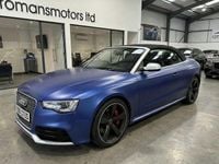 Used Audi RS5 Advanced 450 HP (330 kW) 2015 Blue Cabriolet