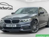 Used BMW 520 M Sport 190 HP (139 kW) 2018 Grey Sedan