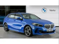 Used BMW 118 M Sport 136 HP (100 kW) 2023 Blue Hatchback