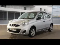 Used Nissan Micra Visia 2014 Silver Hatchback