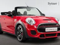 Used Mini John Cooper Works Cabriolet 228 HP (167 kW) 2018 Red Cabriolet