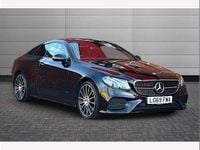 Used Mercedes E350 AMG line 313 HP (230 kW) 2019 Black Coupe