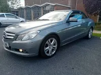 Używany Mercedes E350 SE 2010 Srebrny Kabriolet
