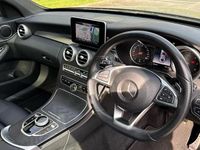 Used Mercedes C200 AMG line 136 HP (100 kW) 2018 Black