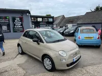 Usado Fiat 500 Pop 69 CV (50 kW) 2014 Beige Utilitario
