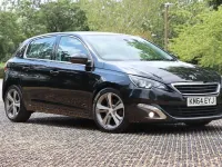 Used Peugeot 308 Allure 115 HP (84 kW) 2014 Black Hatchback