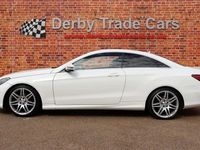 Used Mercedes E220 AMG line 177 HP (130 kW) 2016 White Coupe