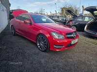 Used Mercedes C250 AMG 2012 Red Coupe