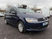 Used VW Sharan SE 150 HP (110 kW) 2016 Blue MPV