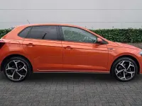 Used VW Polo R-line 115 HP (84 kW) 2021 Orange Hatchback