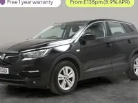 Used Vauxhall Grandland X S 131 HP (96 kW) 2021 Black SUV