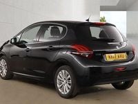Used Peugeot 208 Allure 82 HP (60 kW) 2017 Black Hatchback
