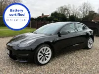 Usado Tesla Model 3 Long Range AWD 366 kW (498 HP) 2021 Preto Sedan