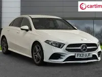 Used Mercedes A200 AMG line 150 HP (110 kW) 2021 White Sedan