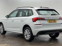 Used Skoda Kamiq 95 HP (69 kW) 2021 Moon white metallic SUV