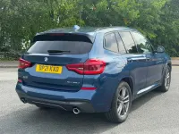 Used BMW X3 M Sport 292 HP (214 kW) 2021 Blue SUV