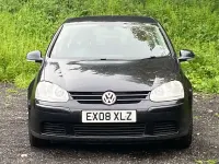 Used VW Golf V Match 105 HP (77 kW) 2008 Black Hatchback