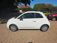 Used Fiat 500 Pop 2015 White Hatchback