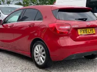 Used Mercedes A180 SE 109 HP (80 kW) 2015 Red Hatchback